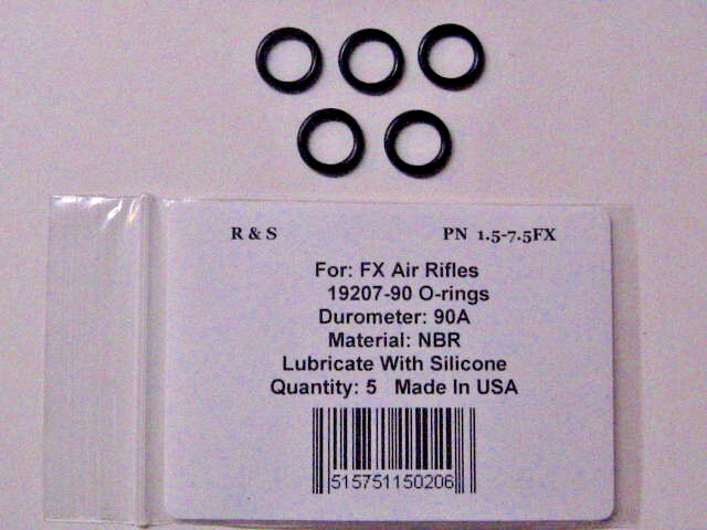 5 FX  19207-90 O-Rings / R&S 1.5-7.5FX