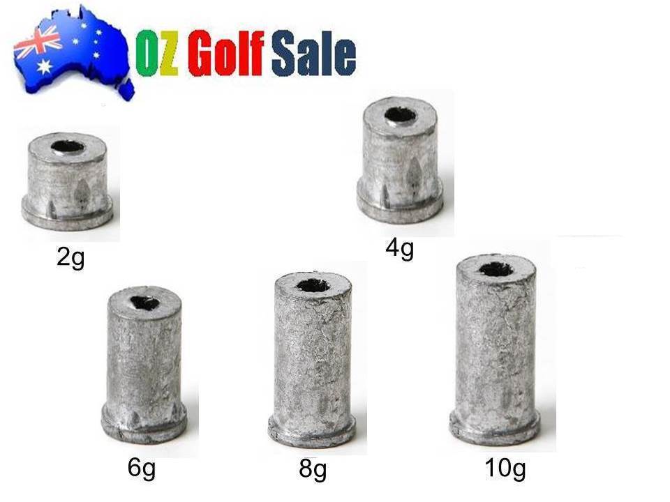 3PCS LEAD TIP WEIGHT PLUG FOR .335 WOOD .355 IRON STEEL SHAFT 2g/4/6/8/10/12g