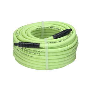 3/8" X 100' Flexzilla ZillaGreen Air Hose with 1/4" Ends LEG-HFZ38100YW2