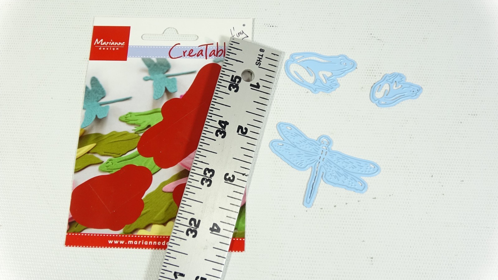 2017 Marianne Design B.V. Tiny Creatables Dies Tiny's Frog's & Dragonfly LR0461