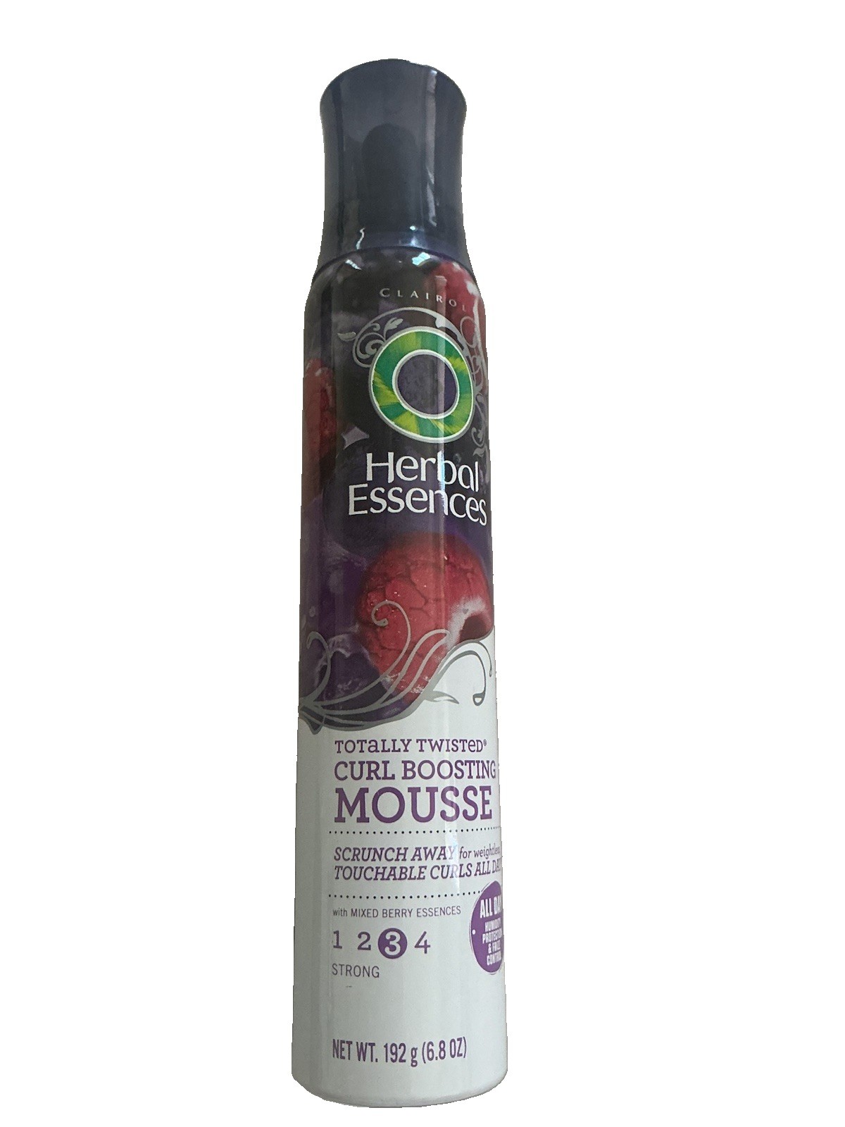 Herbal Essence Hair Mousse Totally Twisted Curls All Day Frizz Control 6.8oz New