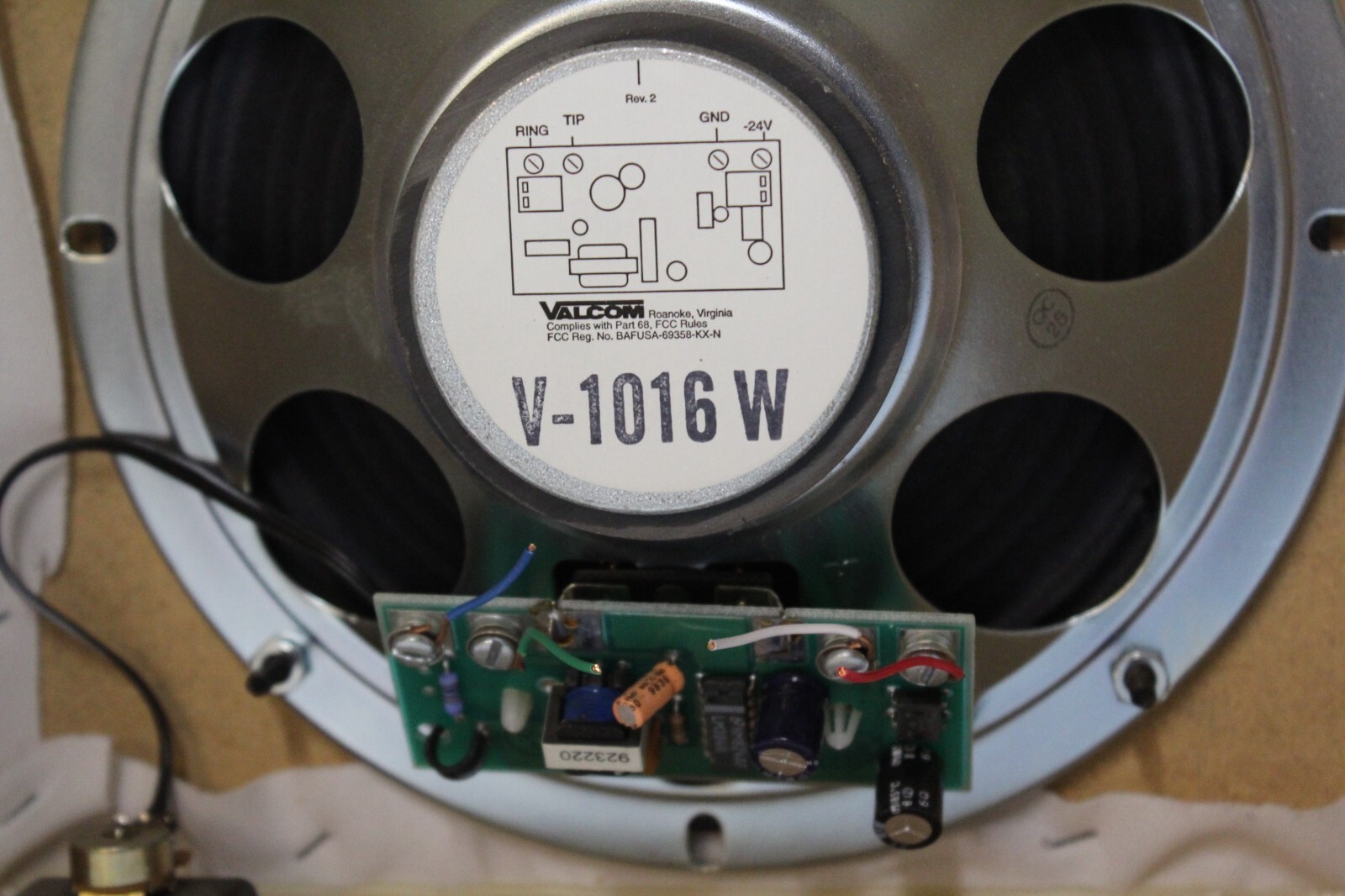 Valcom V-1016 On-Wall Paging Speakers (X2)