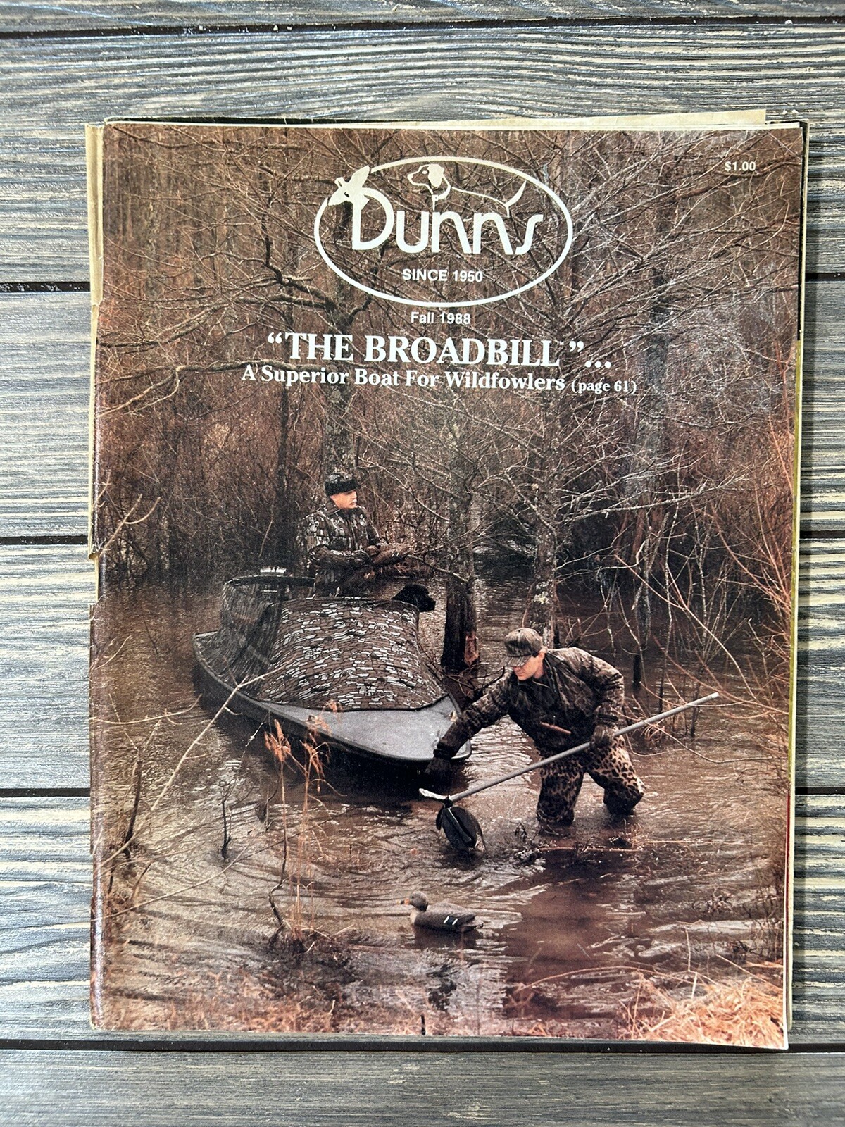 Vintage Fall 1988 Dunns The Broadbill Catalog