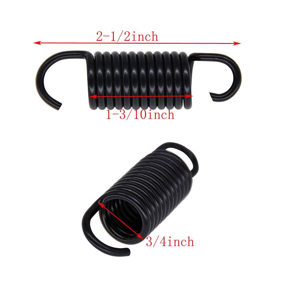 2-1/2 inch (Pack of 8) Furniture Replacement Springs for Recliner Sofa Trundle B