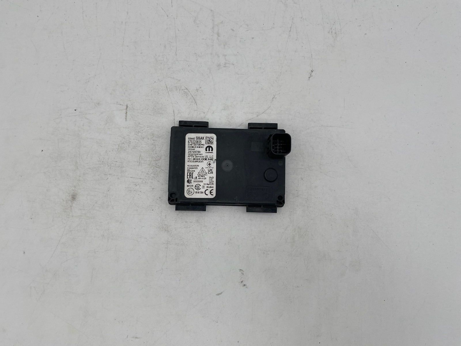 2021-2024 Jeep Grand Cherokee Grand Wagoneer Front Radar Module OEM 68440586AK