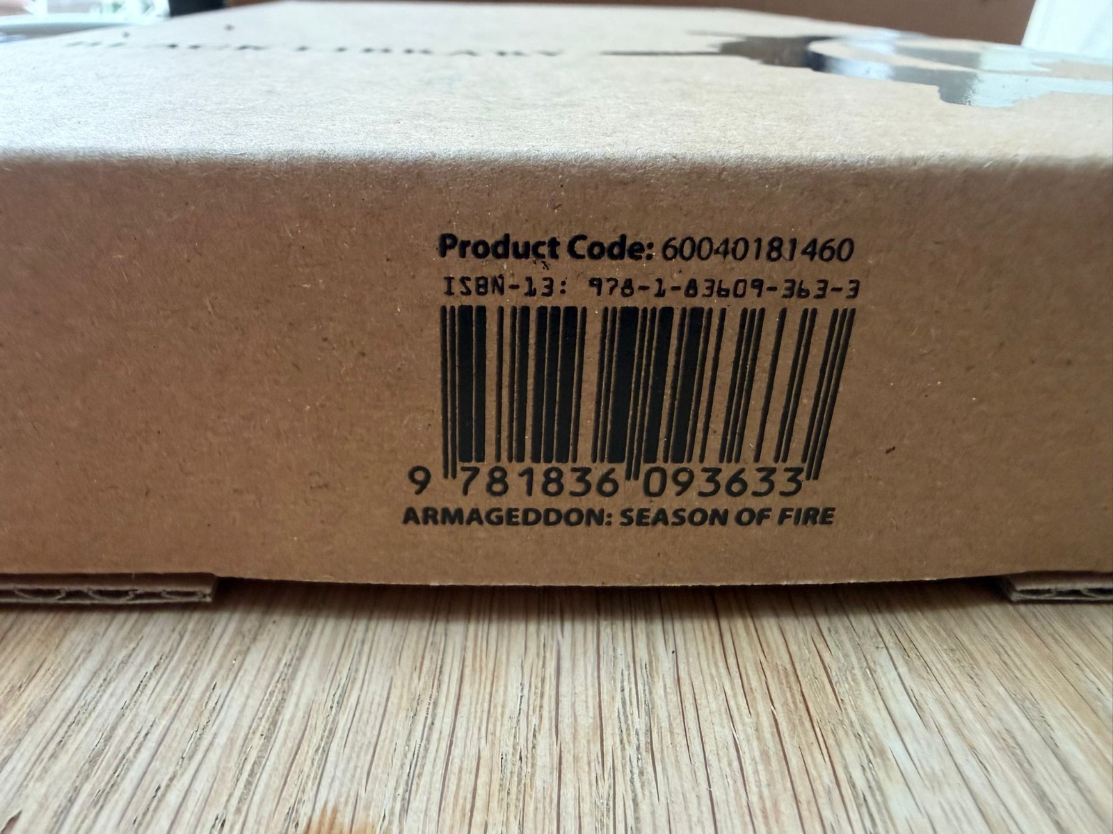 Armageddon: Season of Fire (Special Collectors Edition) in stock ready to mail