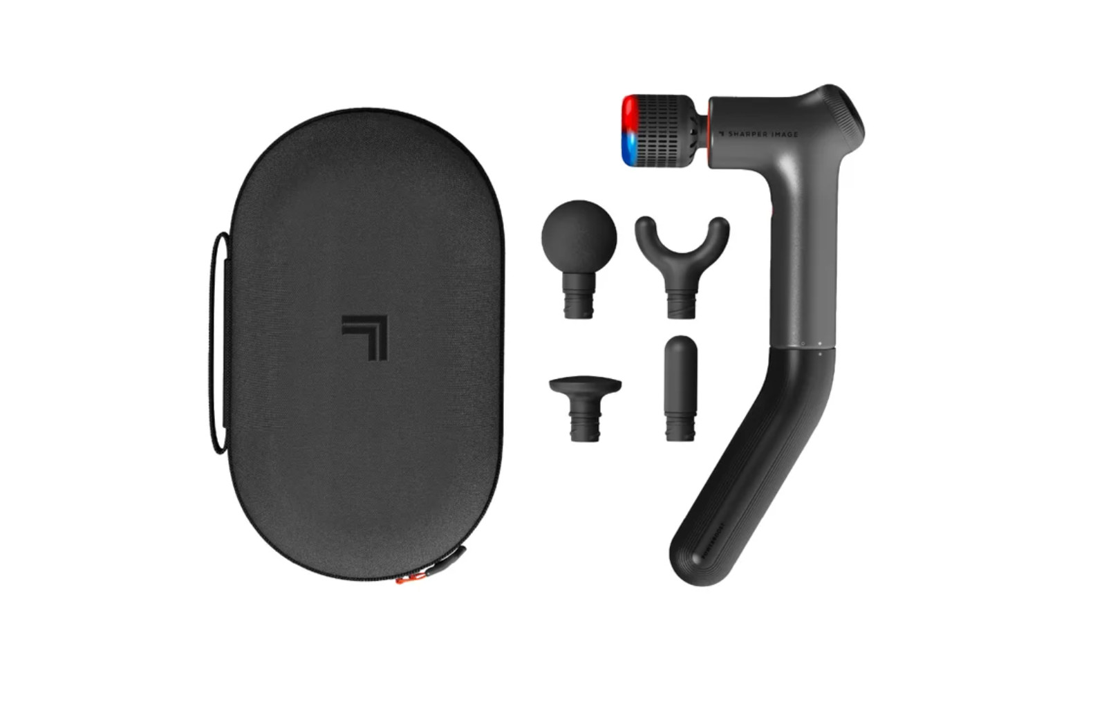 Sharper Image Hot & Cold Reach Power Percussion Massager Massage Gun - Open Box