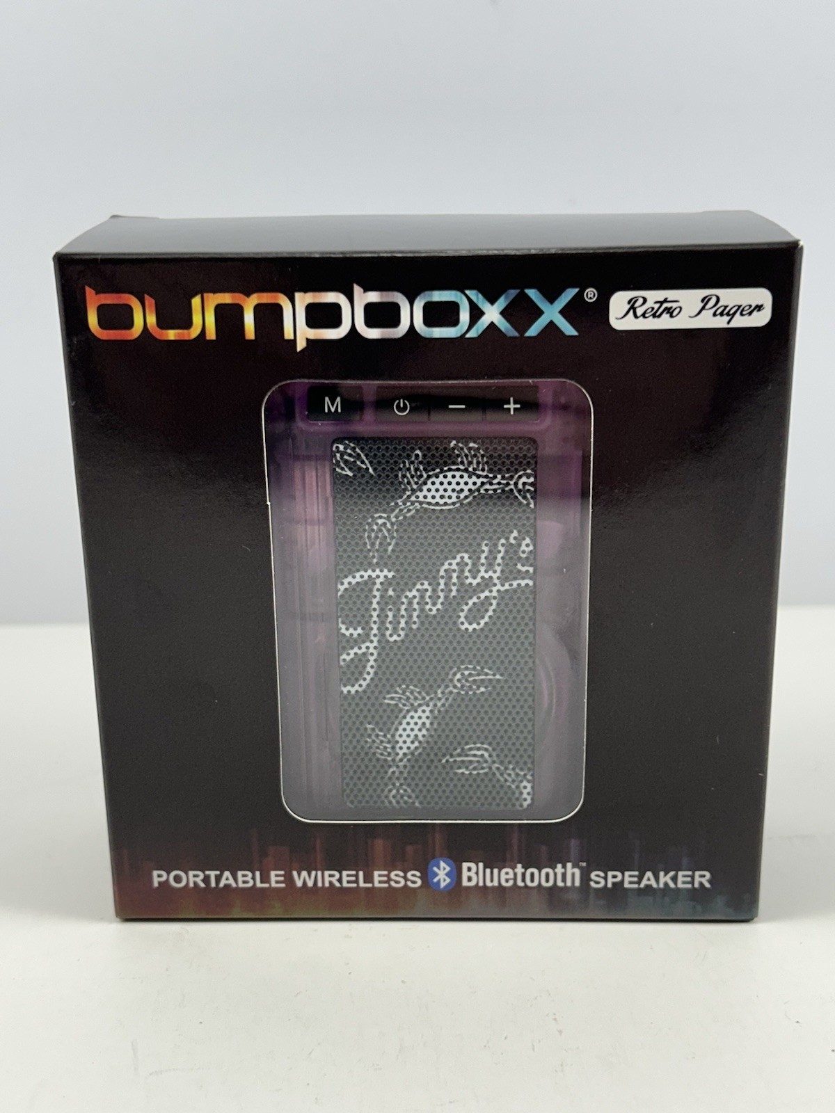 BUMPBOXX Retro Pager Custom Baltimore Jimmys Seafood Bluetooth Clip On Speaker