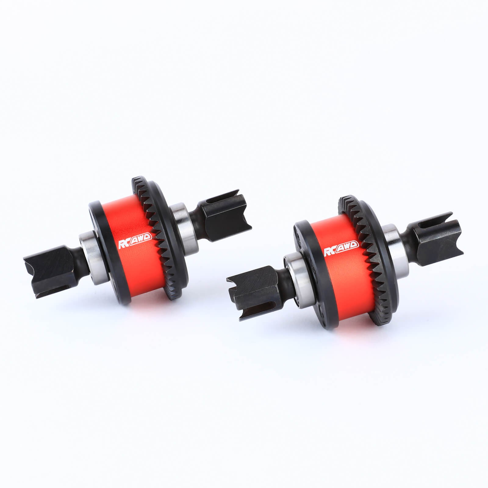 RCAWD 2PCS 43T 12T Front Rear Liimited Slip Diff Set FOR Arrma 1/7 1/8 Series