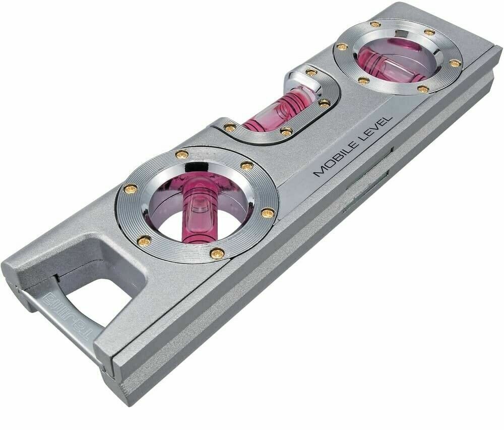 TAJIMA MOBILE LEVEL WITH MAGNET SILVER (160x45x18mm) ML-160S