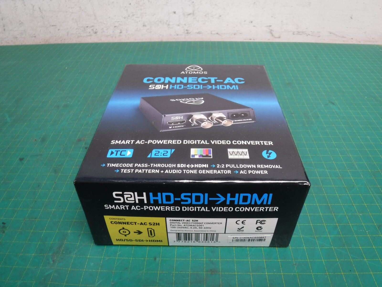 Atomos Connect AC S2H | HD-SDI to HDMI Converter ATOMACS001