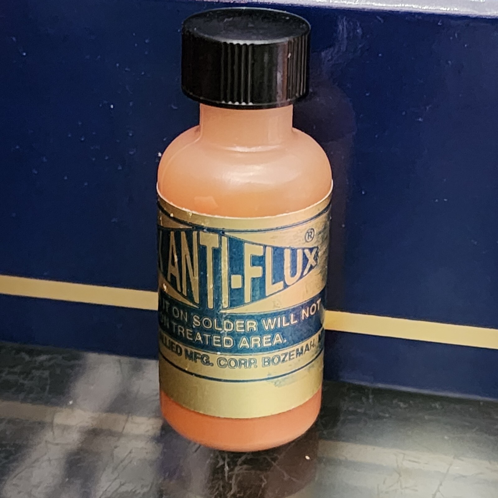 Tix  ANTI - FLUX - Plastic Bottle - 1/2 ounce  For Soldering Allied Manufacture