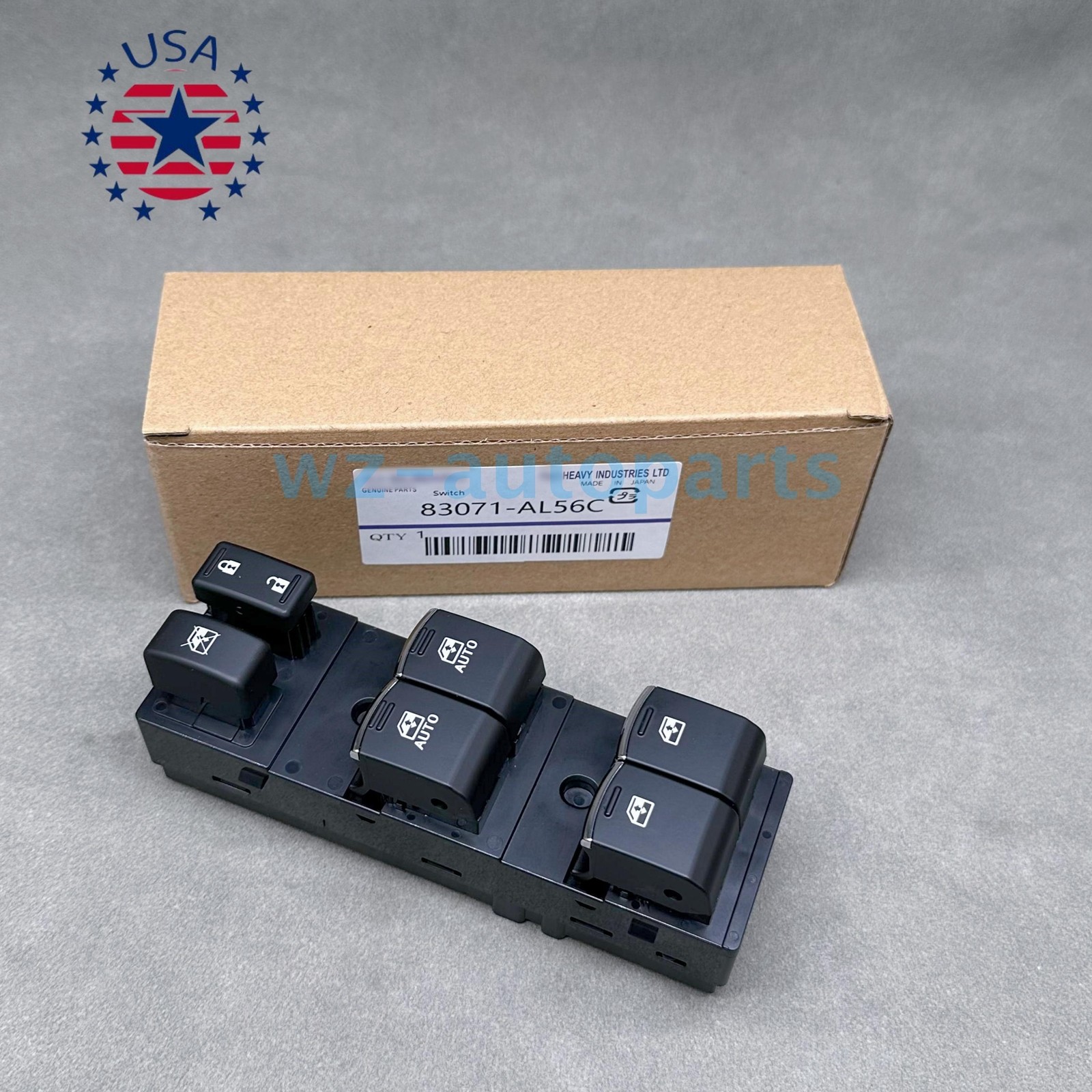 OEM! 83071AL56C Front Left Power Window Control Switch Fits 18-19 Legacy Outback