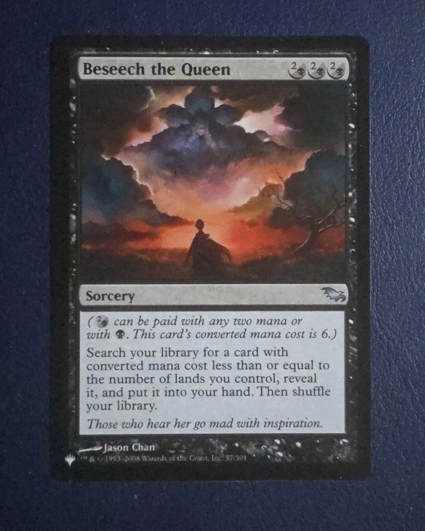 NM Beseech the Queen 57/301 "The List" Reprint Scourge