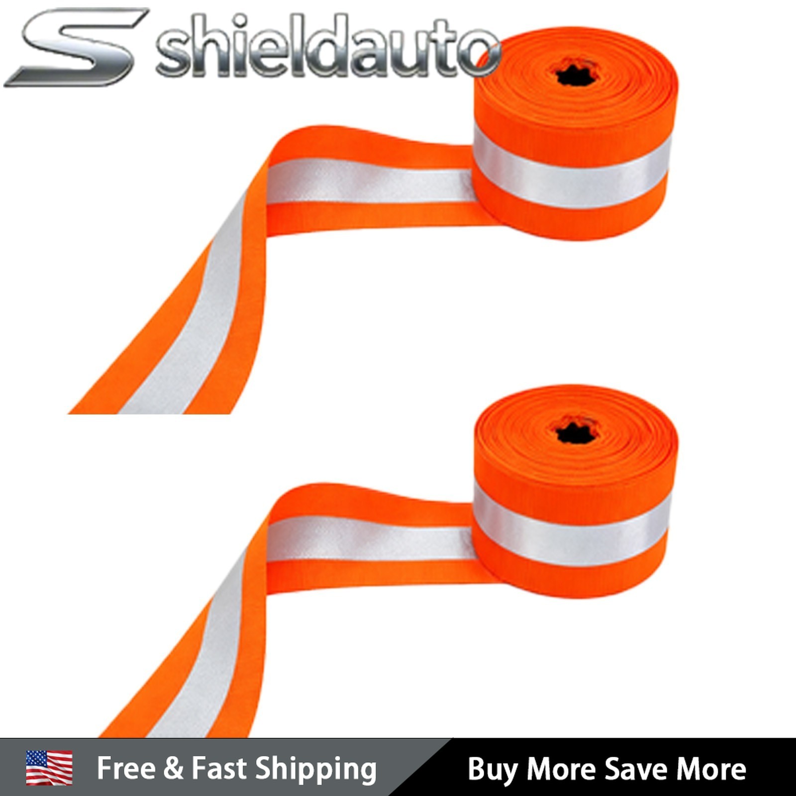 Sew on High Visibility Hi Vis Retro Reflective fabric tape