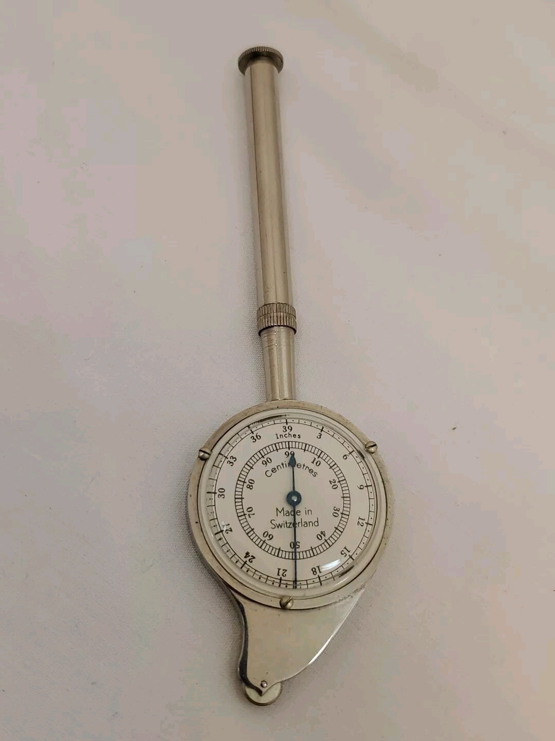 Clean Vintage Bruning Map Mileage Distance Tool Opisometer #2375 E4