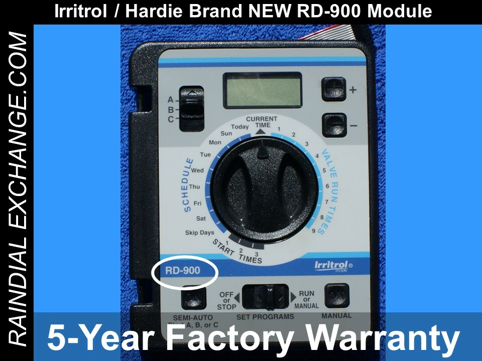 Irritrol / Hardie Rain Dial RD-900 - NEW - 24hr ship - *5yr WARRANTY*