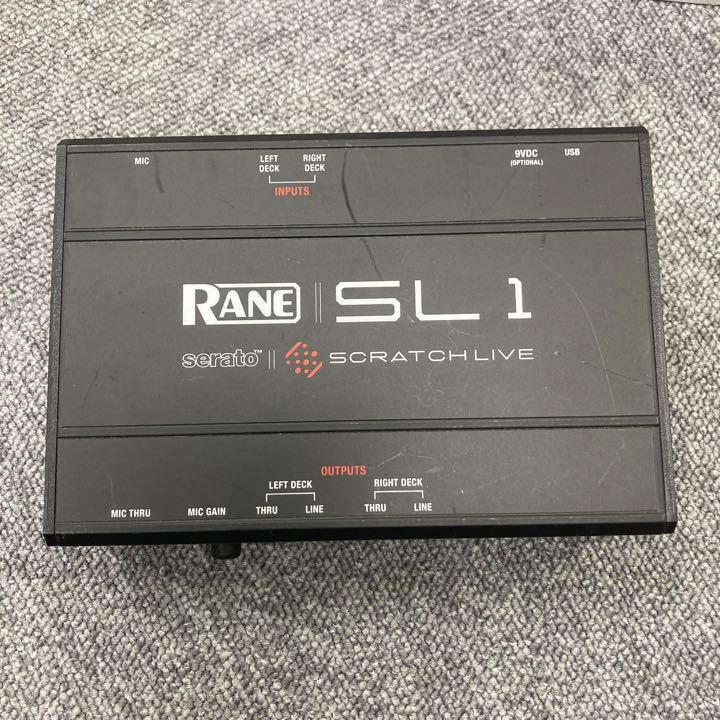 Rane SL1 Scratch Serrato Live Audio Capture