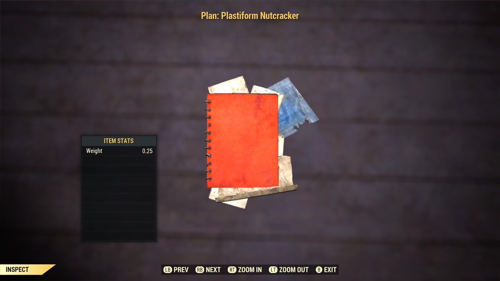 (Xbox) Plastiform Nutcracker Plan