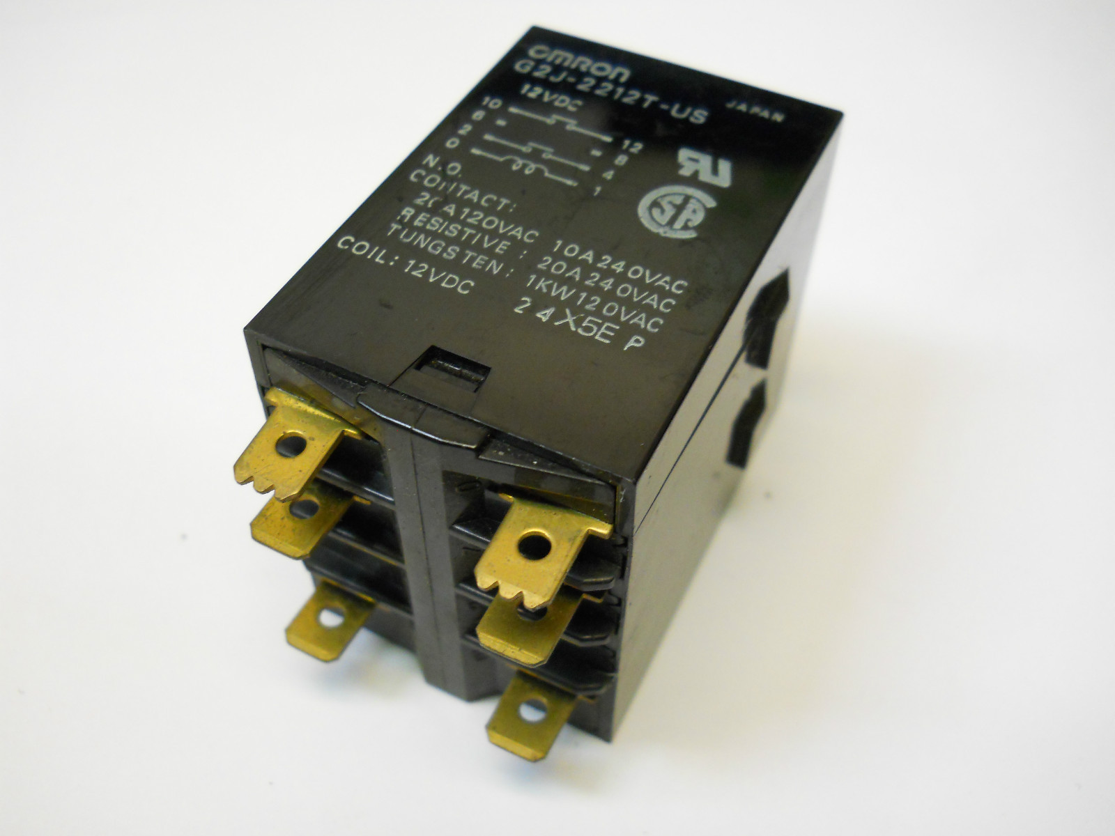OMRON G2J-2212T-US RELAY MODULE NOS CONDITION / NO BOX