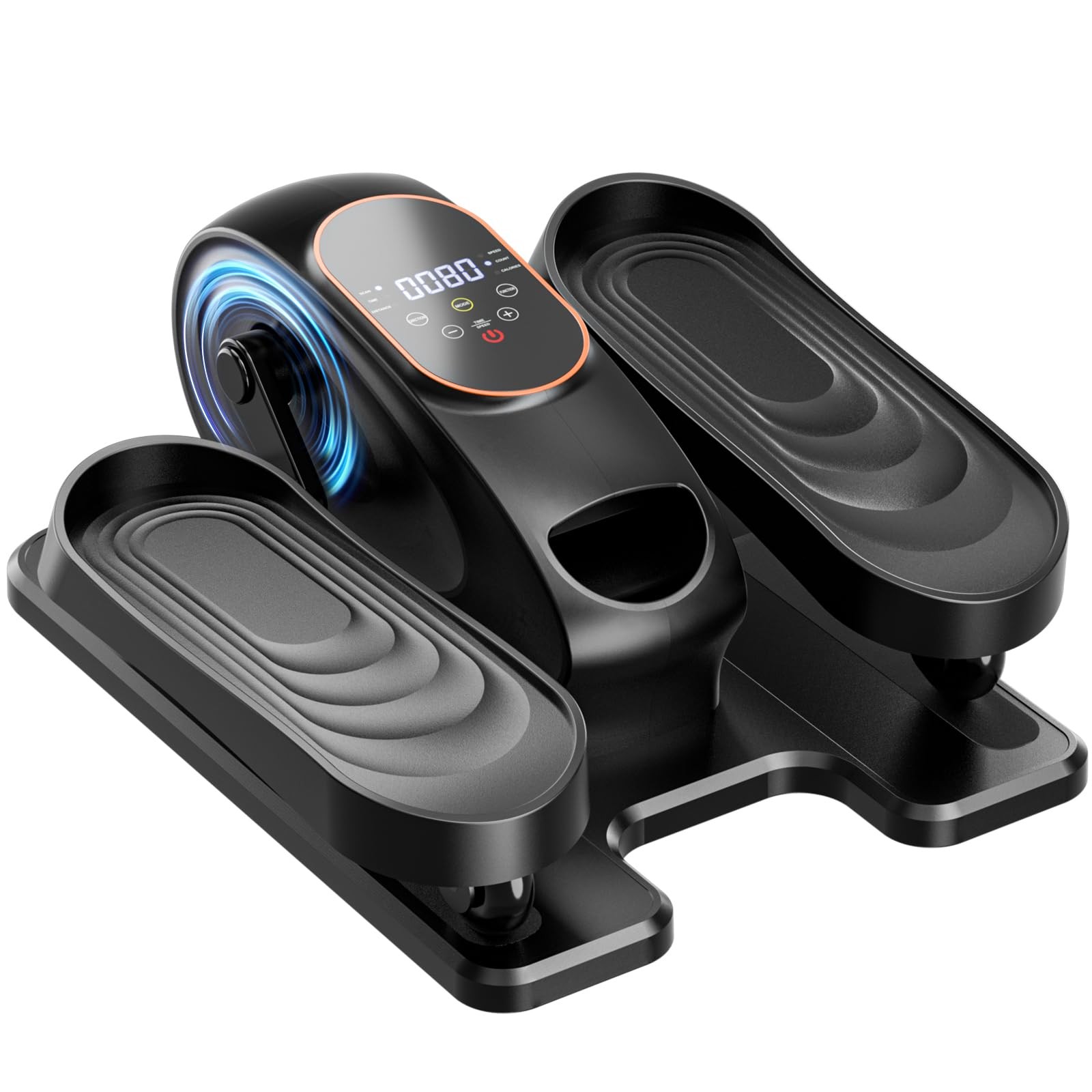 Under Desk Elliptical Machine for Senior, Quiet Motorized Leg Exerciser with ...