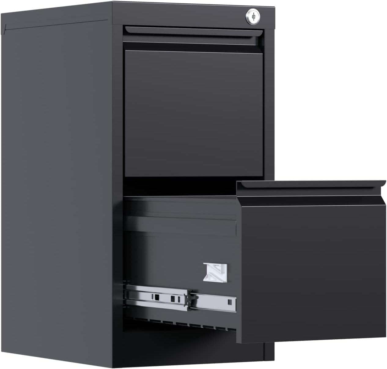 2-Drawer Lateral File Cabinet ,Heavy Duty Metal File Cabinet Storage Organizer