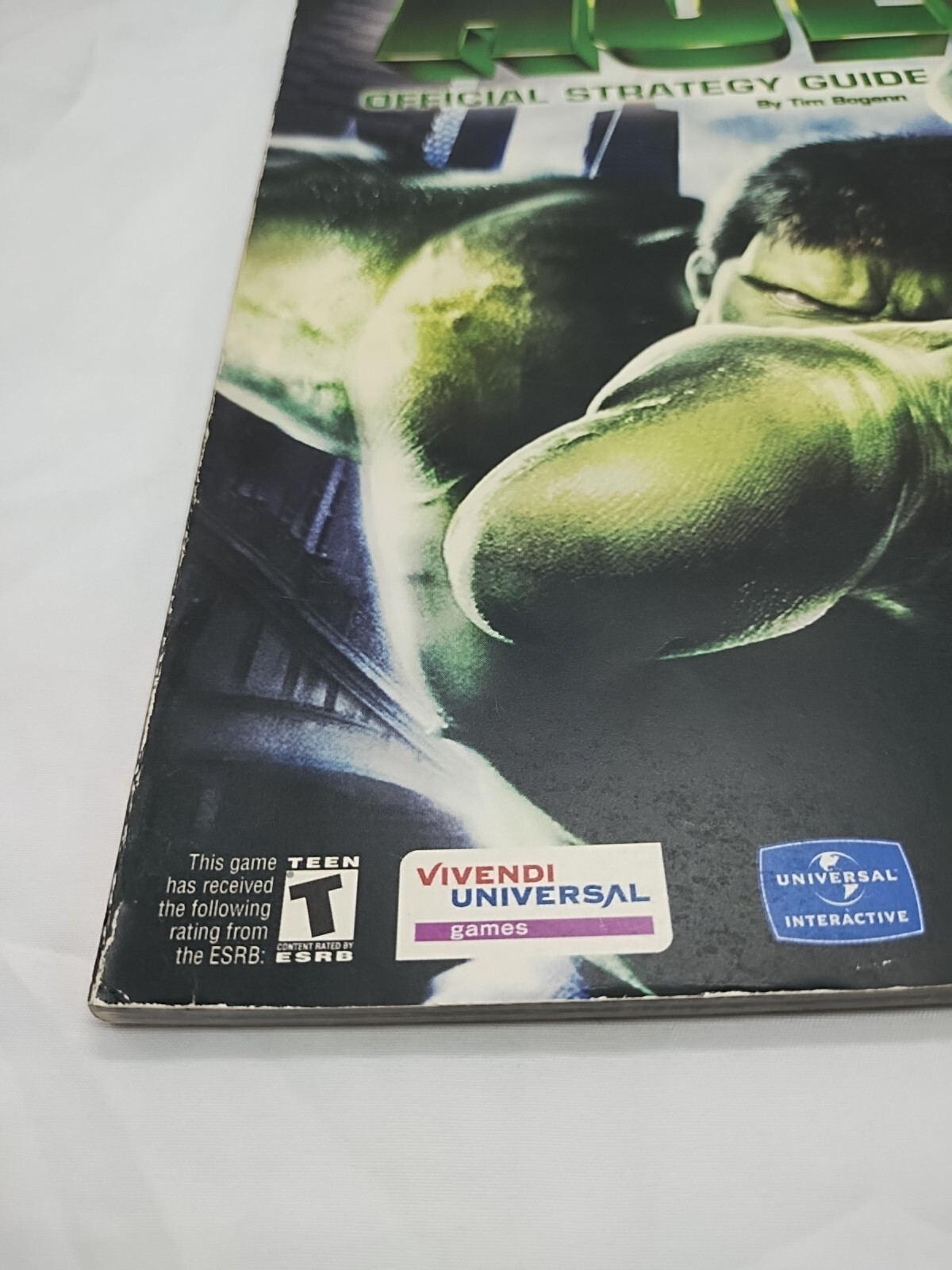 *No Insert* Hulk Official Strategy Guide Book