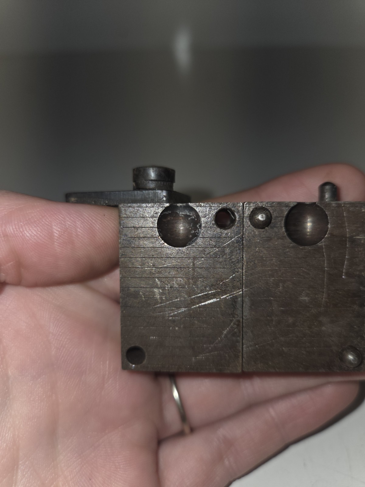 Lyman/Ideal .350dia Round Ball Single Cavity Mold