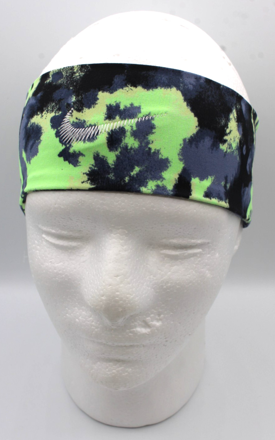 Nike Men's Fury Headband OSFM Diffused Blue/Limeblast/White