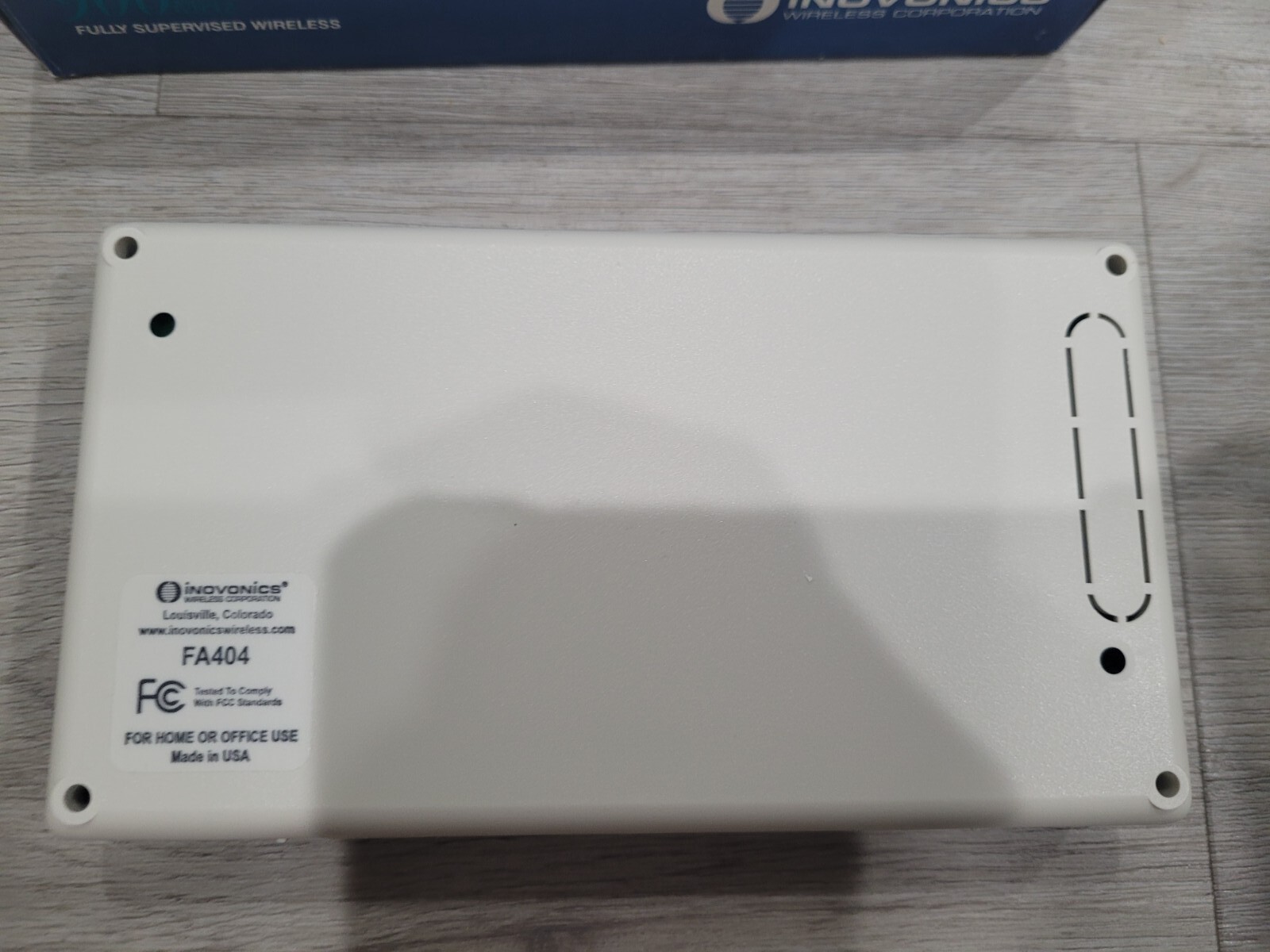 (Retail $100) Inovonics FA404 Wireless Fully Supervised FA Receiver 4 Channel