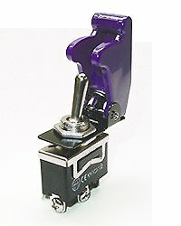 Safety Toggle Switch SPDT 20 Amp " PURPLE"