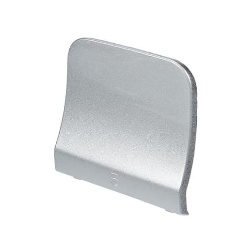 Rear Car Bumper Tow Hook Cover Tow Cover Cap Fit for Mercedes-Benz Silver Tone