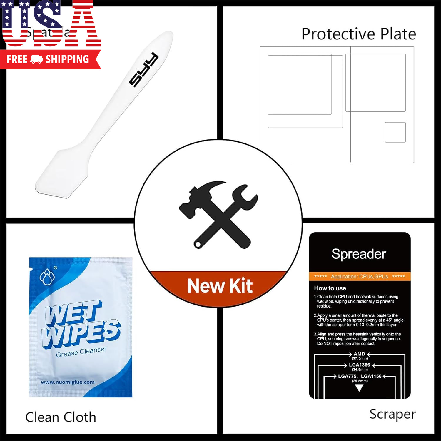 Thermal Paste, 2 Grams CPU Paste Thermal