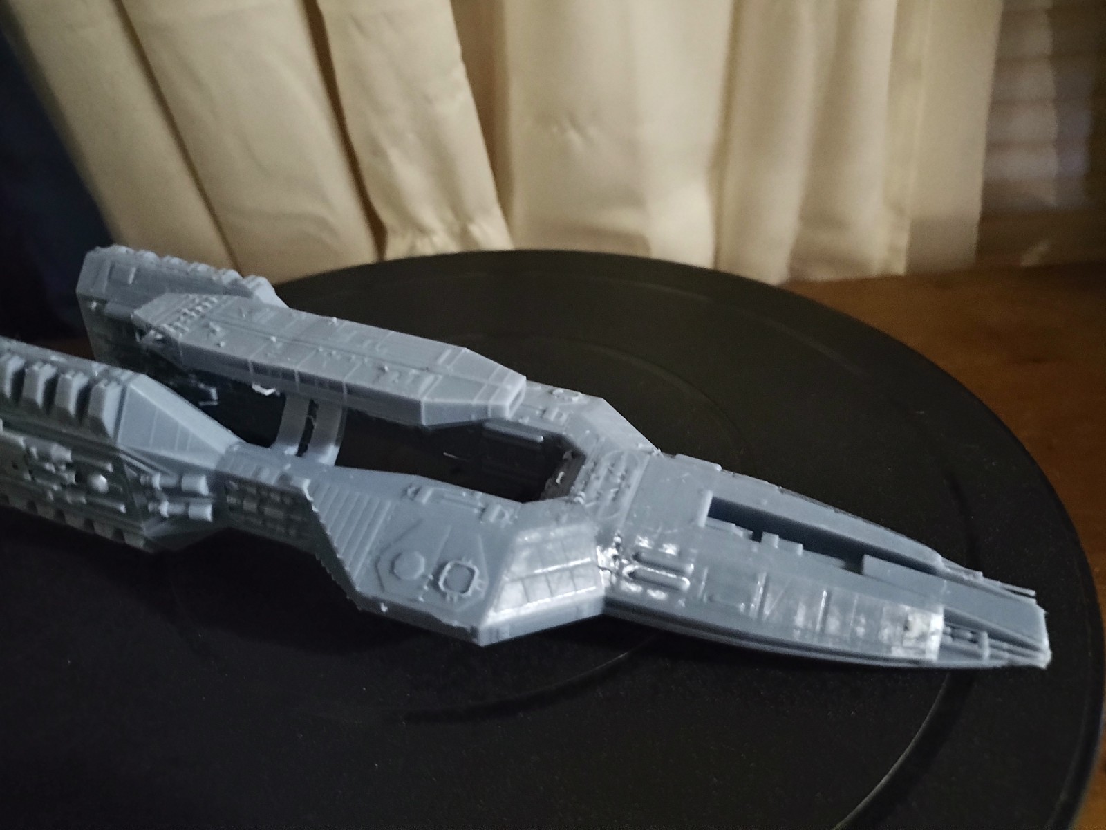 Battlestar Galactica Defender Class 3D Resin Print 8.75" In