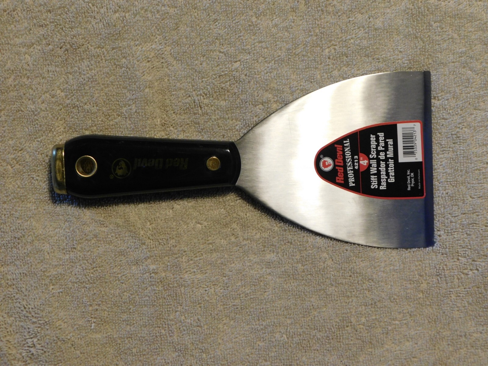 4213 Stiff Wall Scraper 4" Gr