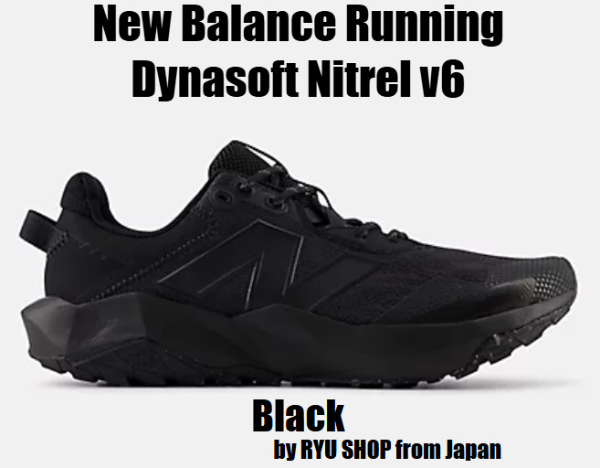 New Balance Men's Running Shoes Dynasoft Nitrel v6 MTNTRLF6 4E Black