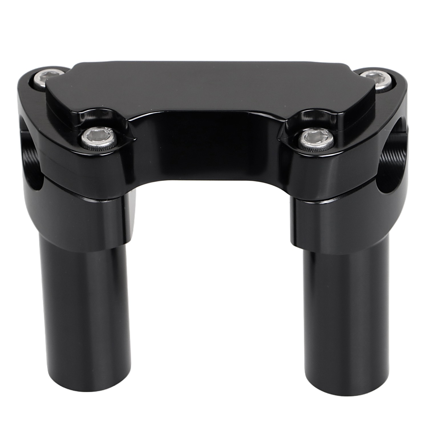 3.5" Straight Handlebar Riser Top Clamp For Harley Dyna Night Train Super Glide