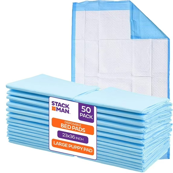 Chucks Pads Disposable [50-Pack] Underpads 23x36