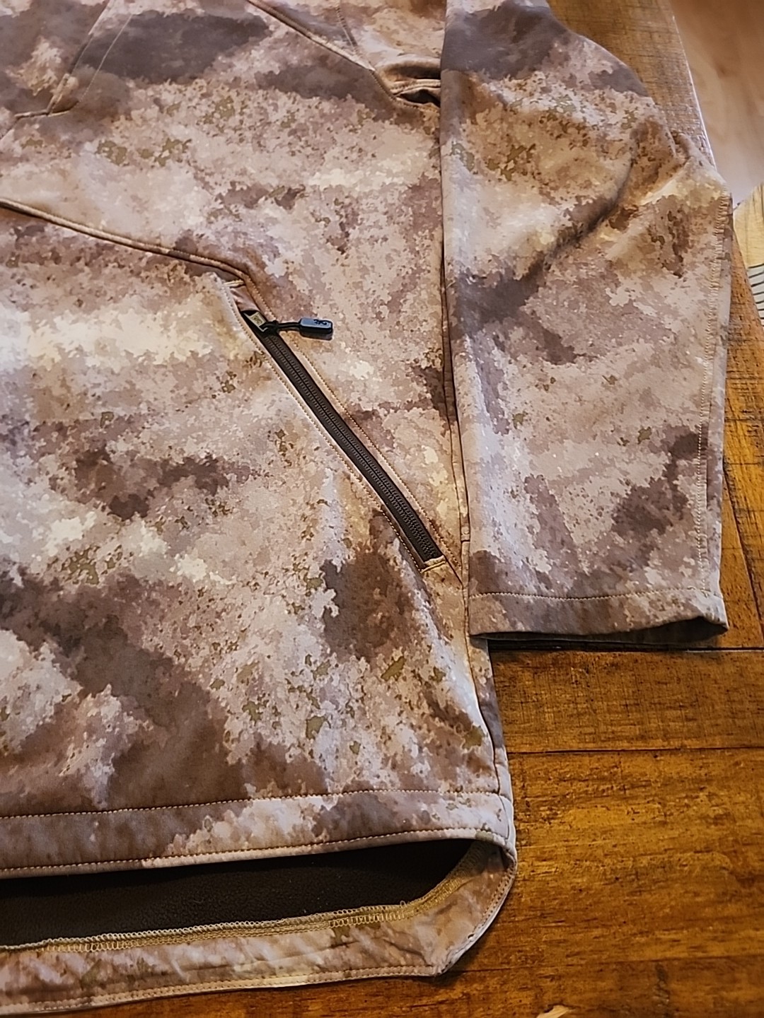 Browning Mens 2XL Camouflage Elk Country Speed Full Zip Jacket PLEASE READ