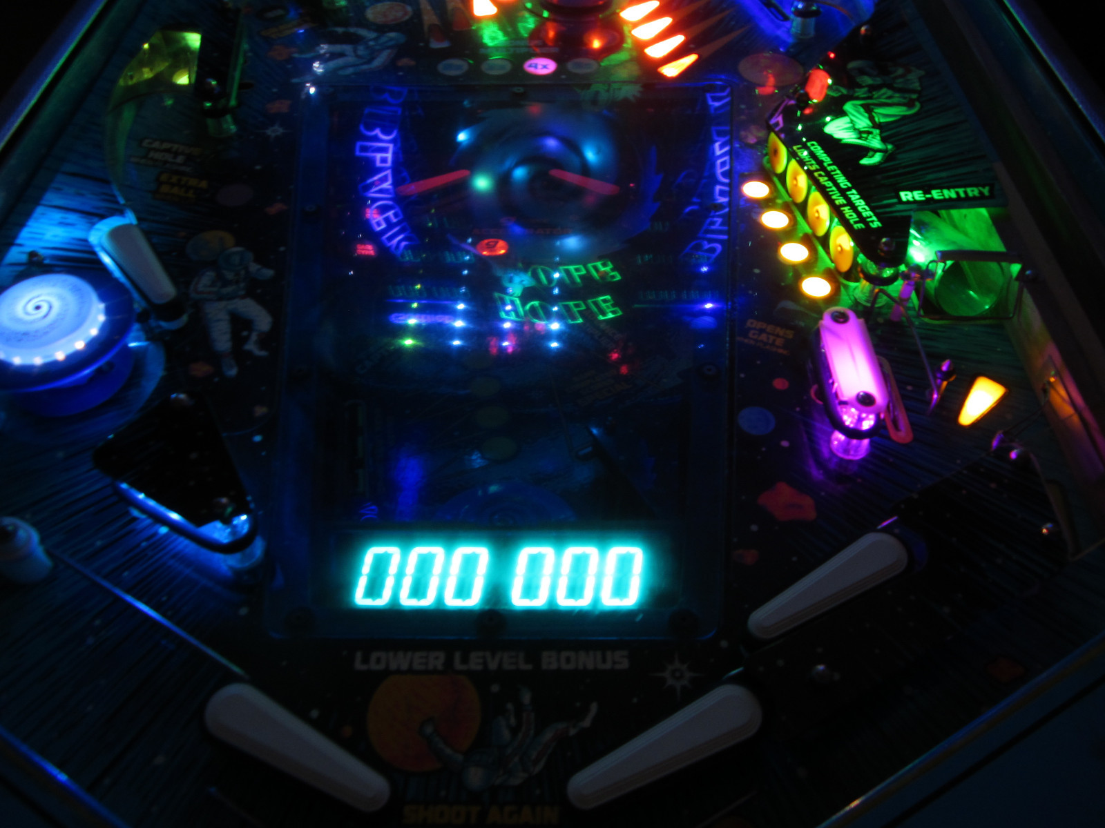 BLACK HOLE NON GHOSTING Lighting Kit custom SUPER BRIGHT PINBALL LED KIT