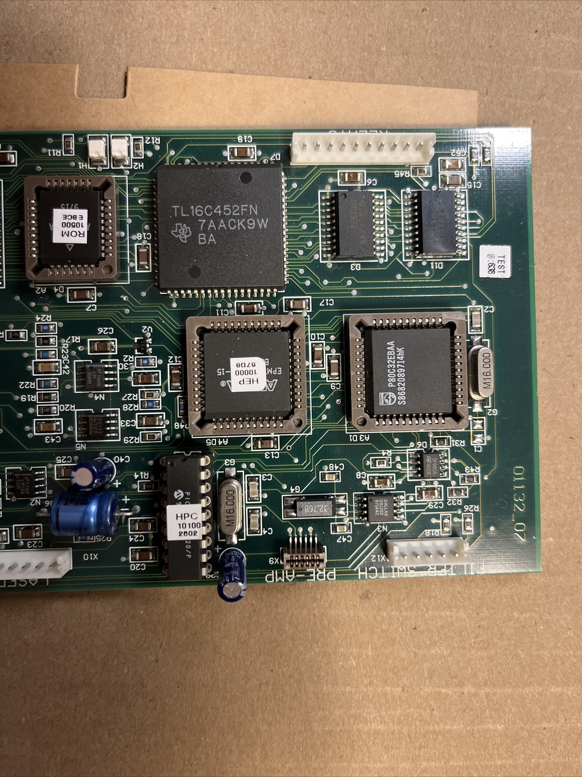 VESDA VLP-400 LASERPLUS SMOKE DETECTOR HEAD PROCESSOR BOARD 01132_07