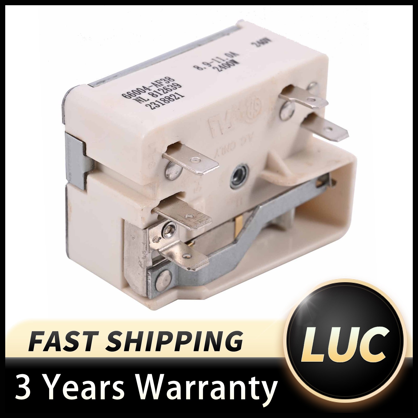 8.9-11A Electric Range Burner Infinite Control Switch For Whirlpool 66004-AF38