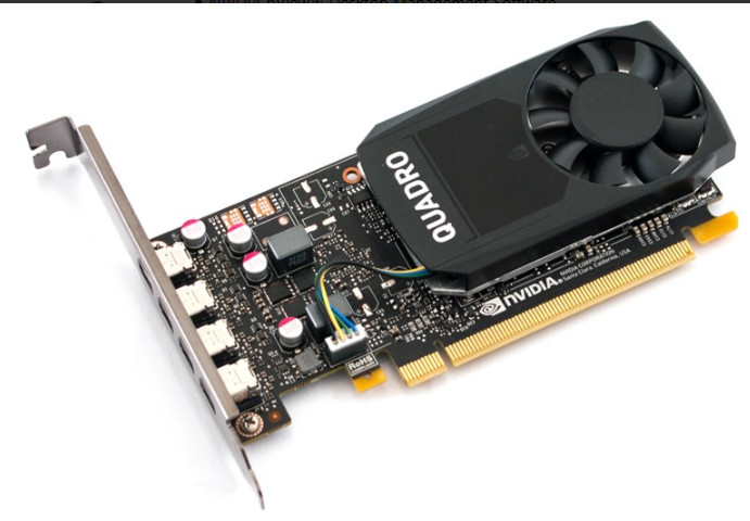 NVIDIA Quadro P1000 4GB GDDR5 4 Mini DP Full Height Graphics Card 919987-002