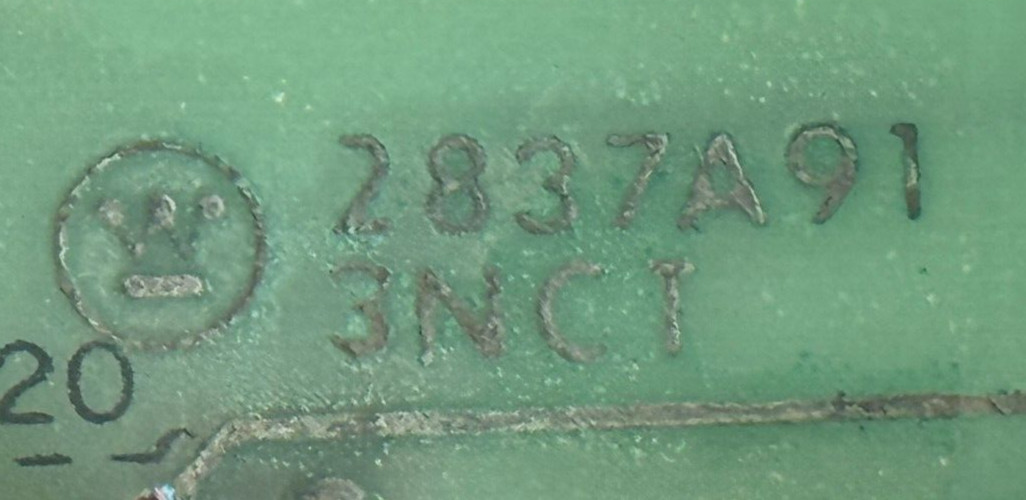 USED Westinghouse 2837A91 3NCT Circuit Board