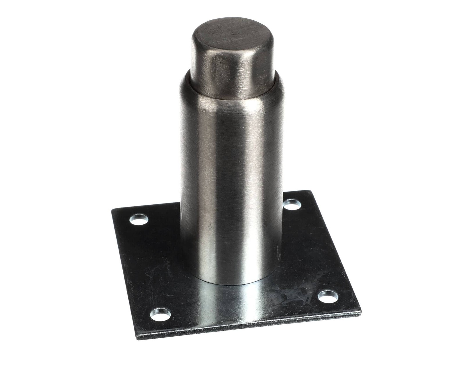 Structural Concepts 28010 Leg 4" SS Round W/Plate