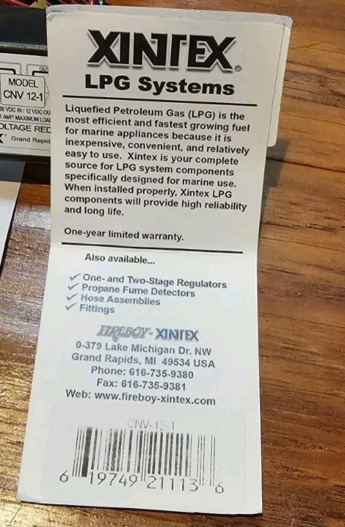Fireboy-Xintex DC Voltage Reducer CNV-12-1 - NEW