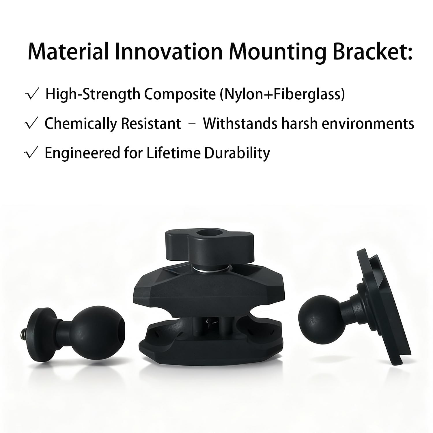 Trail Camera Mount, 360° Adjustable Game Holder Tree Mount with Black