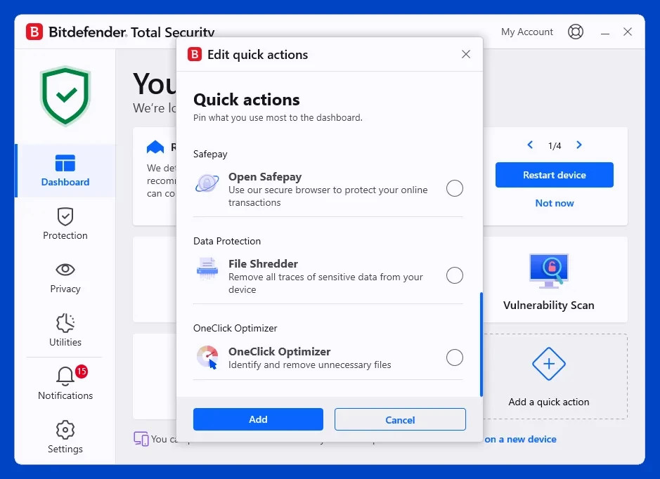 Bitdefender Total Security 2026 - 3 Years 3 Devices (Windows,Mac,Android)