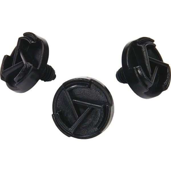 THH T730X Replacement Helmet Visor Screw Set | Black
