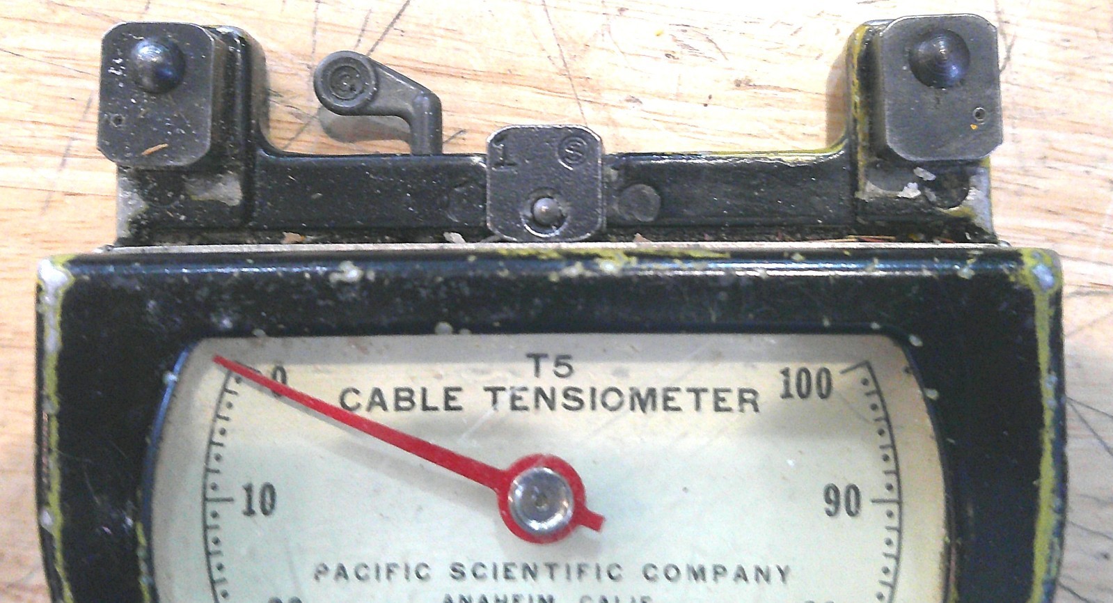 Pacific Scientific T5 Cable Tensiometer With Case T5-2002-104-00